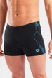 Плавки-шорти для чоловіків Arena GRAPHIC SWIM SHORT чорний, бірюзовий Чол 80 - зображення 3
