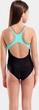 Купальник слитный для девушек Arena PAINT SWIMSUIT SWIM PRO BACK черный Дит 164 см - изображение 4