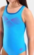 Купальник слитный для девушек Arena BAY SWIMSUIT SWIM PRO BACK голубой Дит 152 см - изображение 3