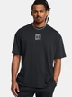 Футболка длинная мужская Under Armour Ua M Hw Os Sm Box Ss 1386803-001 L Черная (197777410634) - изображение 1