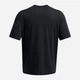 Футболка длинная мужская Under Armour Ua M Hw Os Sm Box Ss 1386803-001 L Черная (197777410634) - изображение 4