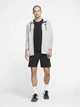 Спортивная кофта флисова утепленная мужская Nike M Nk Dry Hoodie Fz Fleece CJ4317-063 M Светло-серая (193655219511) - изображение 7