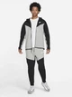 Спортивная кофта флисова утепленная мужская Nike M Nsw Tch Flc Hoodie Fz Wr CU4489-016 2XL Серая с черным (195238921200) - изображение 3