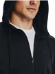 Спортивна кофта флісова чоловіча утеплена Under Armour Armour Fleece Fz Hoodie 1373357-001 M Чорна (2009000384556) - зображення 3