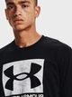 Футболка длинная мужская Under Armour Abc Camo Boxed Logo Ss 1361673-001 M Черная (2009000347915) - изображение 4