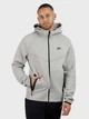 Толстовка на молнии мужская Nike M Nk Tch Flc Fz Wr Hoodie FB7921-063 S Светло-серая (196607413241) - изображение 1