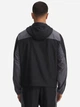 Спортивна чоловіча кофта Under Armour Ua Tech Sport Woven Jkt 6011267-001 L Чорна з сірим (198634063796) - зображення 2
