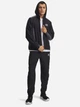 Спортивна чоловіча кофта Under Armour Ua Tech Sport Woven Jkt 6011267-001 L Чорна з сірим (198634063796) - зображення 3