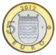 Монета Фінляндія 5 євро 2012 Біметал UNC Архітектура провінцій - Лапландія - зображення 2