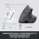 Мишка Logitech Lift Vertical Ergonomic Wireless/Bluetooth for Business Off-white (910-006496) - зображення 7