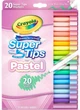 Zestaw flamastrów Crayola Supertips washable kolory pastelowe 20 szt (0071662075170) - obraz 1
