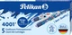 Чорнильні картриджі довгі Pelikan 4001 Fancy Royal Blue сині, такі, що стираються, х 5 шт (4012700338235) - зображення 1