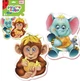 Baby puzzle Słonik-Małpka Roter Kafer (4820174841843) - obraz 2