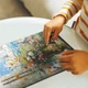 Puzzle DoDo Botanika Kwiaty w wazonie Easy-S 150 elementów 300624 (4823115909947) - obraz 5