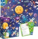 Puzzle DoDo Szukaj i znajdź Szalony kosmos 100 elementów (4823115911025) - obraz 3