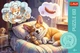 Puzzle Trefl Marzycielski Corgi 60 elementów (5900511174342) - obraz 3
