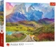 Puzzle Trefl South America Llama in Patagonia 500 elementów (5900511375695) - obraz 1