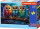 Puzzle Castorland Trzy małe sowy 260 elementów (5904438027651) - obraz 1