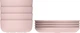Zestaw talerzy Chicco Dish Set 12m+ 2 szt Różowy (8058664179213) - obraz 3