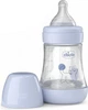 Butelka do karmienia Chicco Perfect 5 ze smoczkiem silikonowym 0+ miesięcy 150 ml Niebieska (8058664180929) - obraz 1
