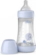 Butelka do karmienia Chicco Perfect 5 ze smoczkiem silikonowym 2+ miesięcy 240 ml Niebieska (8058664180981) - obraz 1