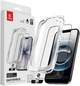 Zestaw szkieł hartowanych do smartfona Apple iPhone 17e/16e/14/13/13 Pro Crong EasyShield 2 szt. Black (CRGES2PIP16E) - obraz 1