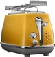 Тостер Delonghi Icona Capitals CTOC2103.Y Жовтий - зображення 1