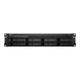 Сетевое хранилище Synology RS1221+ Rack NAS AMD Ryzen V1500B Quad Core 2,2 ГГц 4 ГБ DDR4 до 8 дисков (4711174723683) - изображение 1