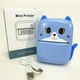 Портативный детский термопринтер с Bluetooth A8 Cat мини принтер для телефона Blue - изображение 2