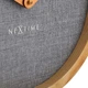 Часы настенные NeXtime Calm Grey Ø30 см Серый - изображение 5
