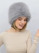 Шапка женская Malisa Каміла 2015-2-05 56-59 Серая - изображение 5
