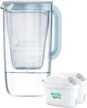 Фільтр-глечик Brita Glass + 2 картриджі Maxtra Pro Pure Performance Синій (1056988) - зображення 1