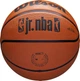 Piłka do koszykówki Wilson JR NBA Fam Logo Pomarańczowa (97512653428) - obraz 6