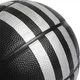 Piłka do koszykówki Adidas 3-Stripes Rubber Mini Czarna (4065429199403) - obraz 4