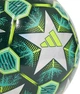 Футбольний м’яч Adidas UCL Training 24/25 Knockout Stages Foil Зелено-сріблястий (4067891445842) - зображення 4