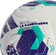 Piłka nożna Adidas Queens League Mini Biało-fioletowo-zielona (4068818515204) - obraz 4