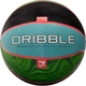 Piłka do koszykówki Meteor Dribble Niebiesko-zielono-czarna (5900724058095) - obraz 1