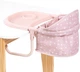 Krzesło do karmienia lalek Bayer Design Table Set Soft Pink 65911AA (4003336659115) - obraz 4