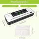 Вакууматор для продуктов Vacuum Sealer 384VC 120 Вт 65 кПа со встроенным ножом, автоматический вакуумный упаковщик для сухих - изображение 2