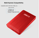 Жесткий диск Kesu K1 640GB 2.5" USB 3.0 External Blue - изображение 7