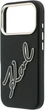 Etui do smartfona Apple iPhone 18 Pro/iPhone 17 Pro Karl Lagerfeld Smooth Big Resin Signature Logo Black (3666339660406) - obraz 6