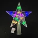 Світлодіодна LED верхівка на ялинку Вифлеємська зірка на батарейках Tree Topper Star Multicolor - изображение 4