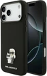 Etui do smartfona Apple iPhone 18 Pro Max/iPhone 17 Pro Max Karl Lagerfeld Silicone Karl&Choupette Metal Pin Black (3666339684112) - obraz 1