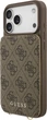 Чохол-гаманець для смартфона Apple iPhone 18 Pro/iPhone 17 Pro Guess 4G Cardslots & Magnetic Closure Crossbody Brown (3666339681104) - зображення 2