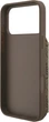 Чохол-гаманець для смартфона Apple iPhone 18 Pro/iPhone 17 Pro Guess 4G Cardslots & Magnetic Closure Crossbody Brown (3666339681104) - зображення 7