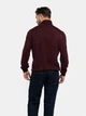 Водолазка чоловіча Arber бордова з мериносовою вовною Roll-neck FF N-AVT142 XXL зріст 5 бордовий (M10.77.18.632) - зображення 4