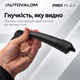 Бескаркасные дворники Autovalom ProFlex для Citroen DS3 2009–2015 600+400 мм Bayonet 9x4 мм 2 шт - изображение 6
