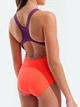 Детский слитный купальник для бассейна для девочки Arena Graphic Swimsuit Swim Pro Back 011184-370 128 см Оранжевый (3468337882022) - изображение 5