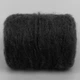 Пряжа Gazzal Super Kid & Merinos, чорна №61275 — 50 г / 150 м, меринос Superwash та супер-кід-мохер для в’язання - зображення 3