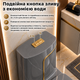 Унитаз дизайнерский керамический унитаз под мрамор эксклюзивный авторский унитаз стильный серый Asans 8607 - изображение 4